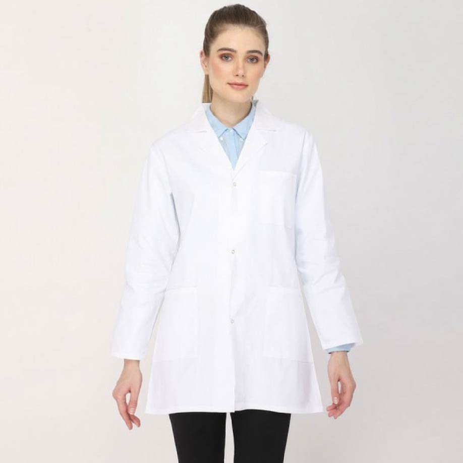 Female Lab Coat (Length 32") - Image 2